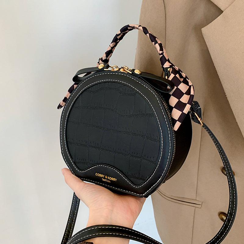 Stone Pattern Shoulder Bag