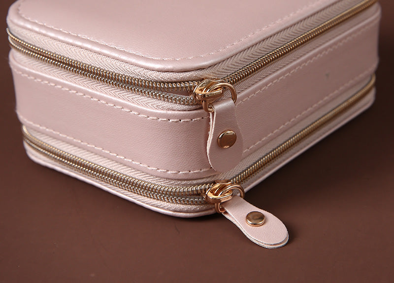 Dual-Side Travel Jewelry Organizer Box