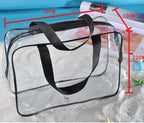 Clear Makeup Travel Organizer Bag Set