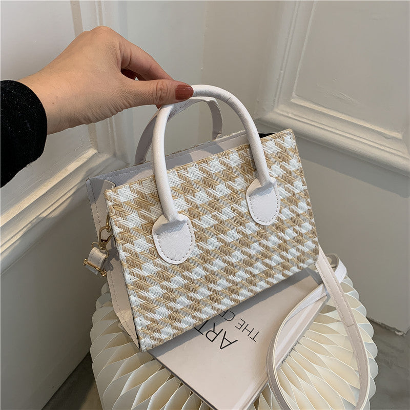 Plaid Small Crossbody Bag