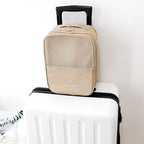 Waterproof Travel Shoe Organizer Bag with Trolley Sleeve