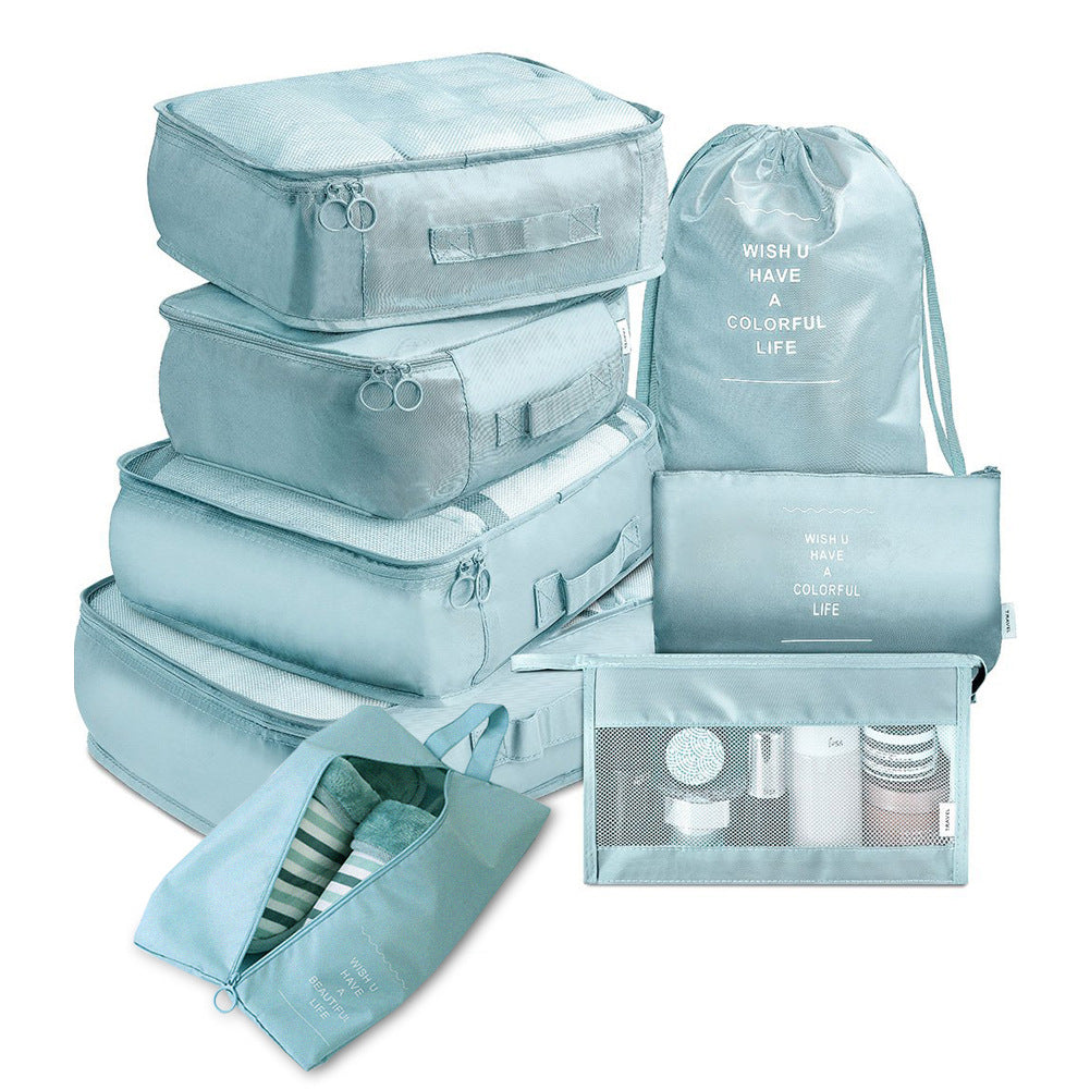 8-Piece Packing Cube Set for Travel Luggage Organization