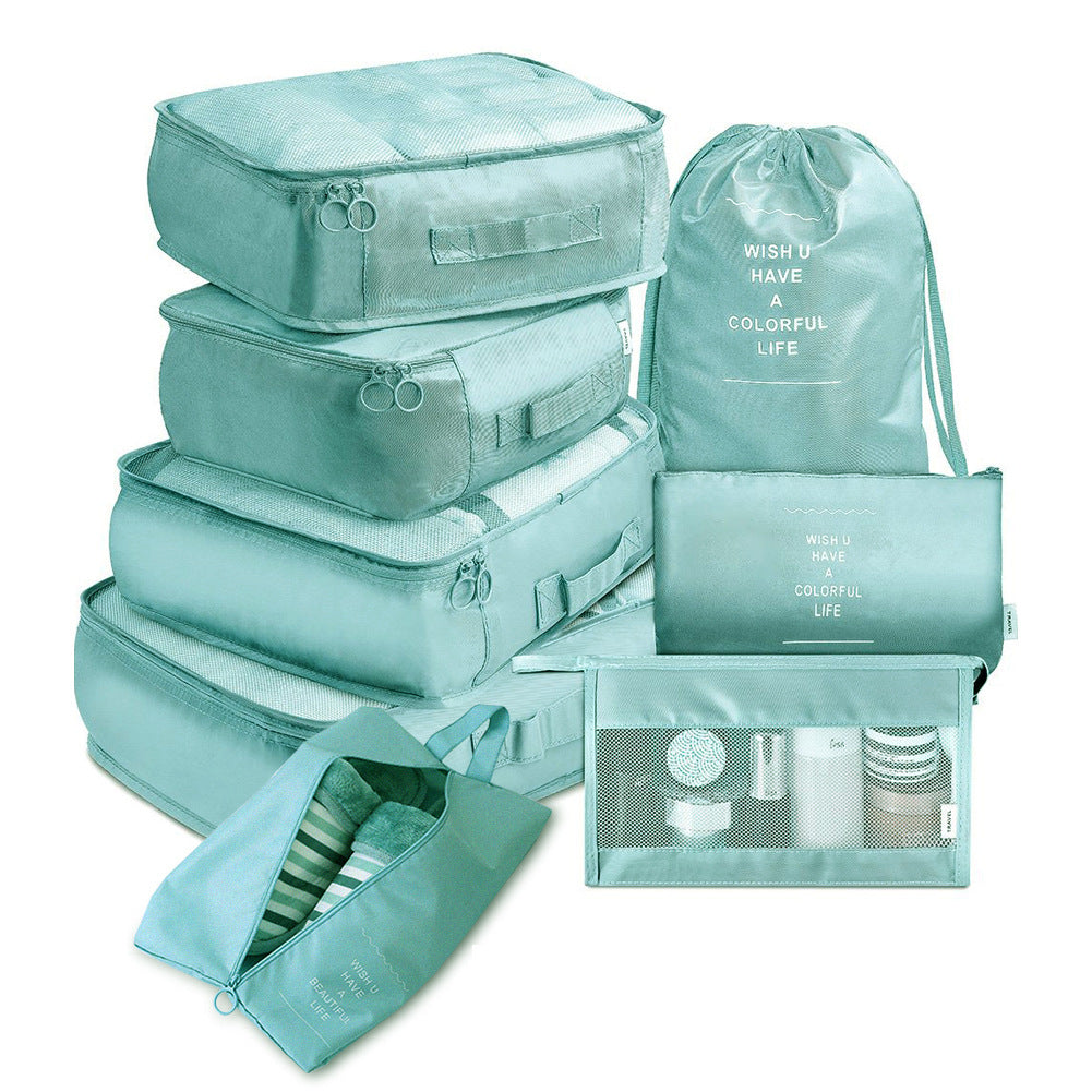 8-Piece Packing Cube Set for Travel Luggage Organization