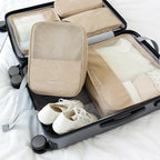 Waterproof Travel Shoe Organizer Bag with Trolley Sleeve