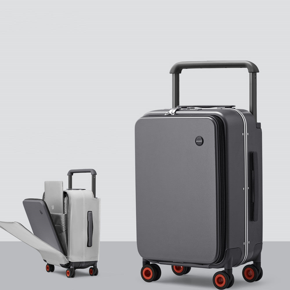 Wide Pull Rod PC Suitcase – Large Capacity TSA Lock Travel Luggage