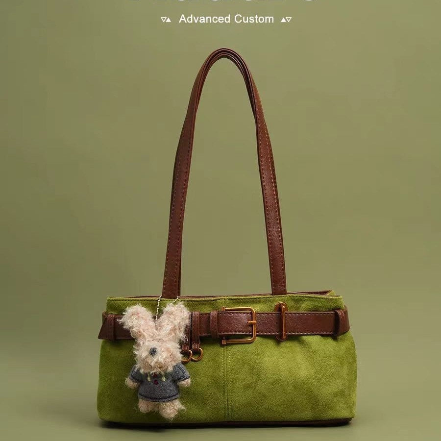 Retro Commuter Canvas Tote Bag
