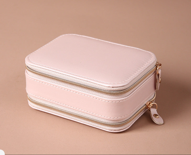 Dual-Side Travel Jewelry Organizer Box