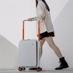 Wide Pull Rod PC Suitcase – Large Capacity TSA Lock Travel Luggage