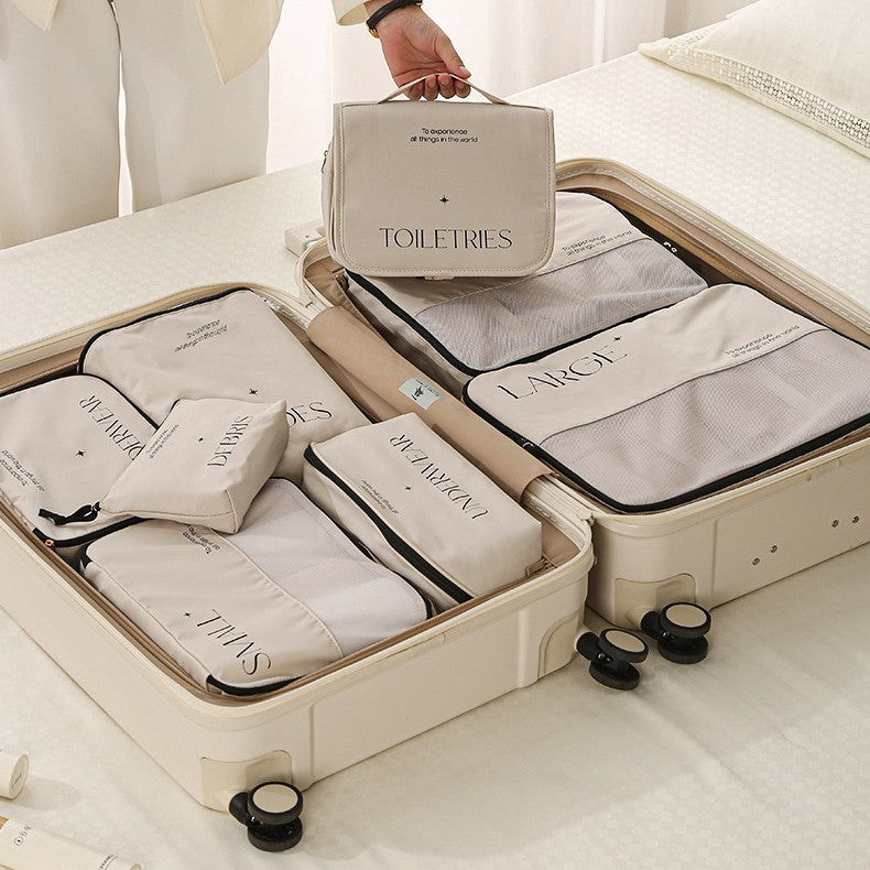 Travel Packing Cube Storage Set for Clothing & Accessories