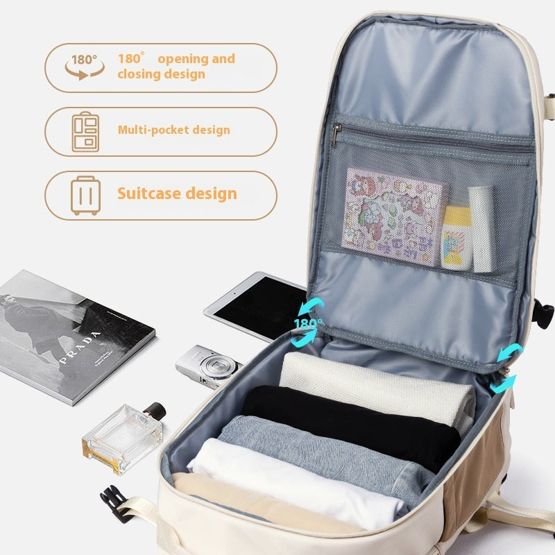 Women’s 15.6″ Laptop Travel Backpack – Lightweight Carry-On