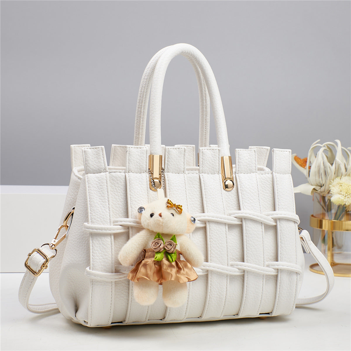 Anti-Scratch Hand-woven Handbag