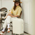 Scratch-Resistant Travel Password Trolley Suitcase