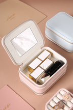 Dual-Side Travel Jewelry Organizer Box