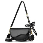 Light Luxury Saddle Crossbody Bag