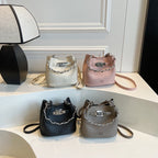 Retro Bucket Shoulder Bag