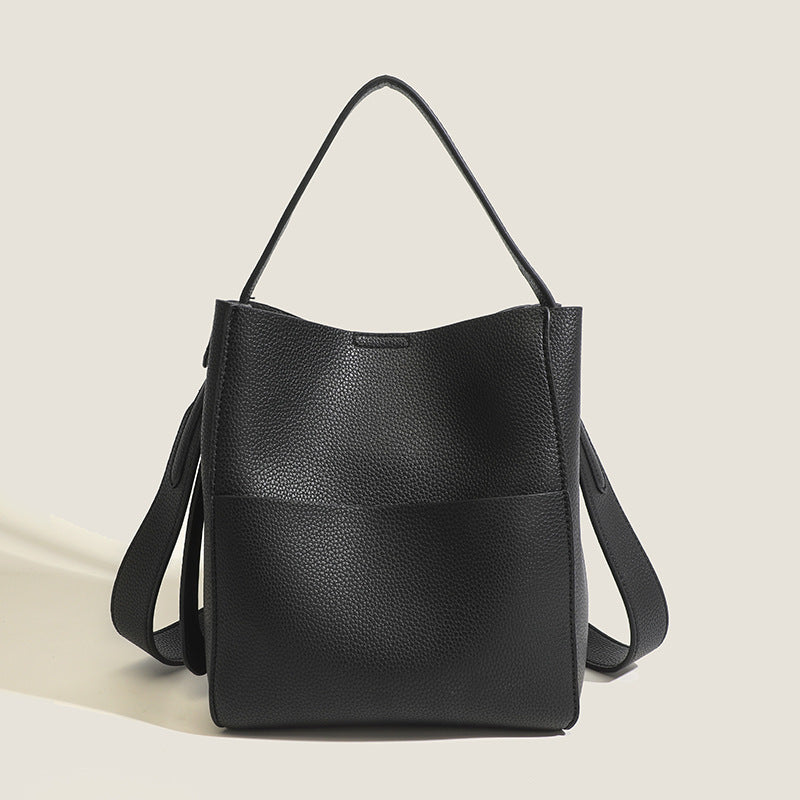 Minimal Bucket Crossbody Bag