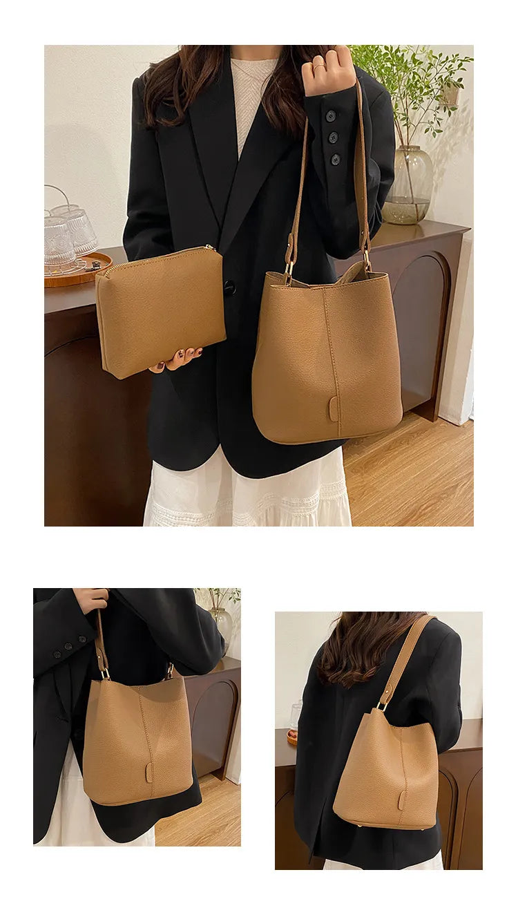 Winter Bucket Bag Set