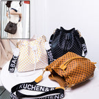 Printed Bucket Crossbody Bag