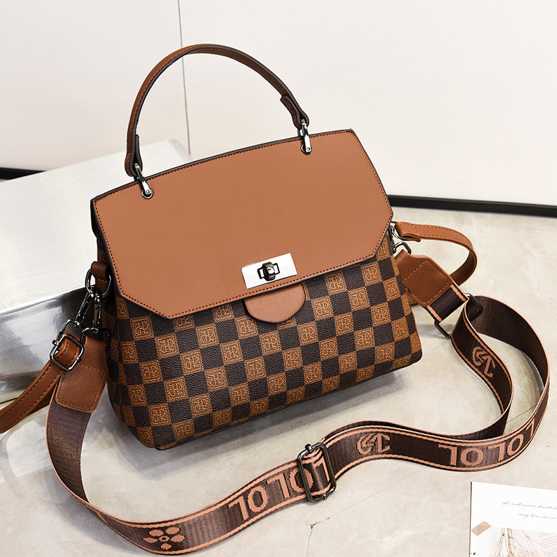 Color-Block Shoulder Bag