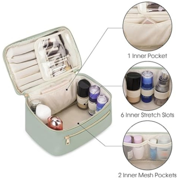 Waterproof PU Travel Cosmetic Organizer