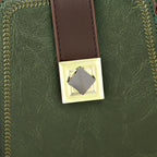 Retro Textured Crossbody Bag