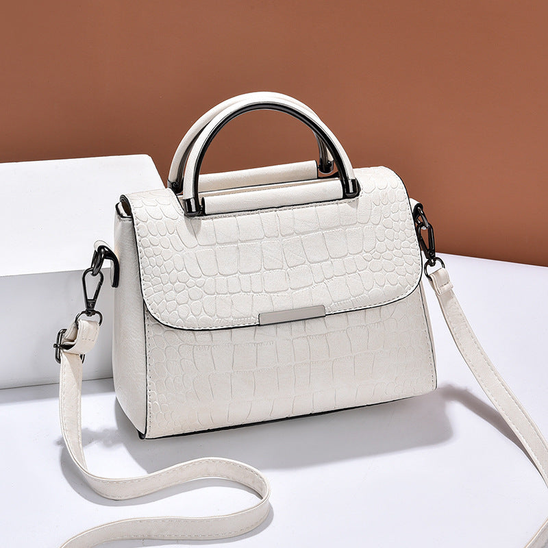 Stone Texture Crossbody Bag