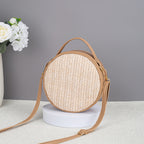 Woven Round Straw Bag