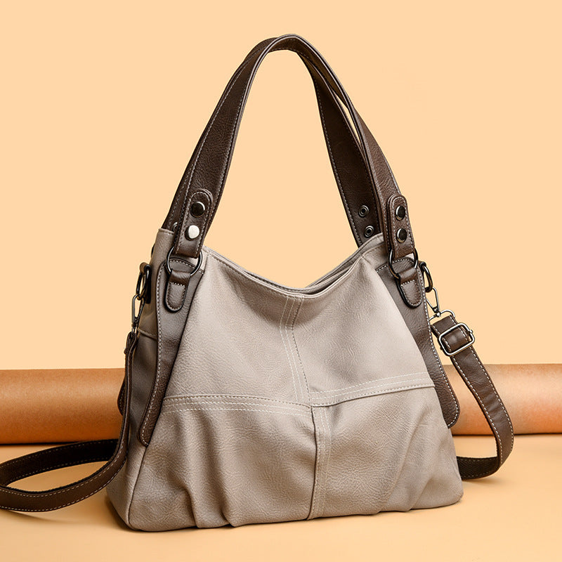 Womens Stylish Versatile Tote And Crossbody Bag