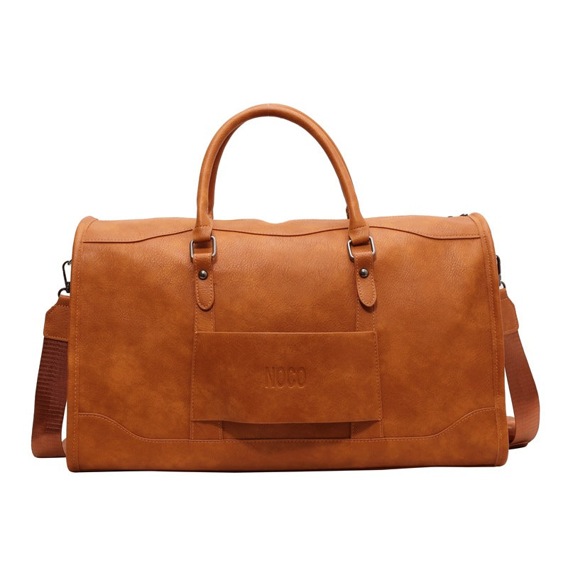 Large Capacity PU Travel Handbag