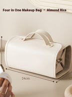 FoldEase Large Capacity Waterproof Cosmetic Bag