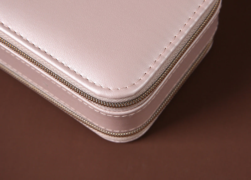 Dual-Side Travel Jewelry Organizer Box