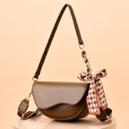 Light Luxury Saddle Crossbody Bag
