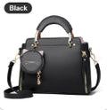 Cute Little Cat Design Large-Capacity Shoulder Square Bag