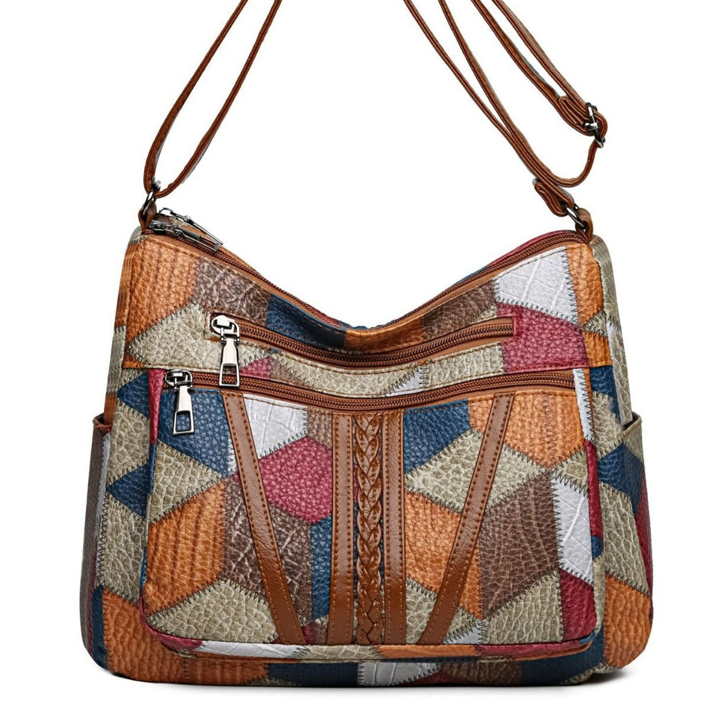 Luxury Large Capacity Retro Commuter Handbag