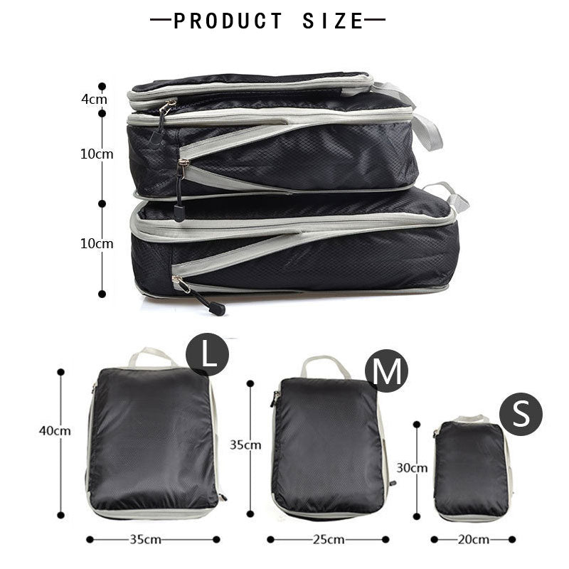 Compression Storage Bag for Travel & Luggage Organization