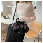 Cloud Print Pleated Bag