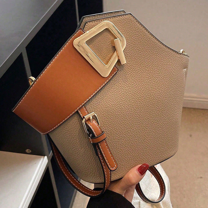 Light Luxury Basket Crossbody Bag