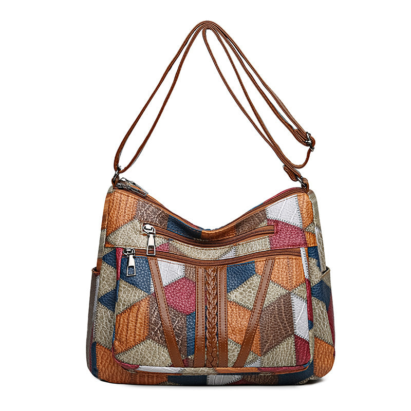 Luxury Large Capacity Retro Commuter Handbag