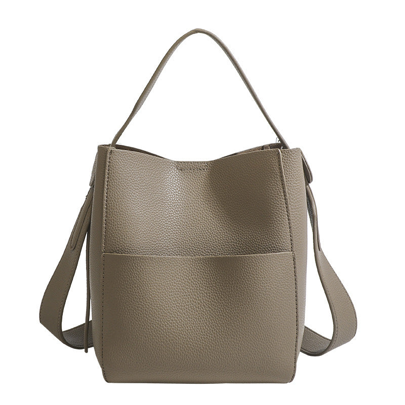 Minimal Bucket Crossbody Bag