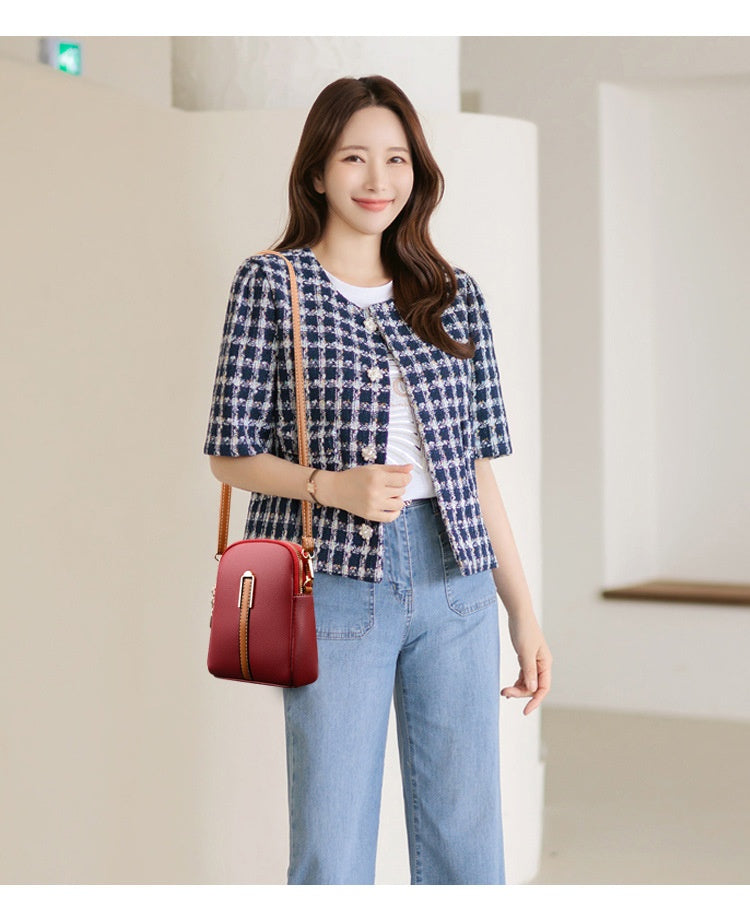 Women’s Fashion Crossbody Messenger Bag – Everyday Travel Purse