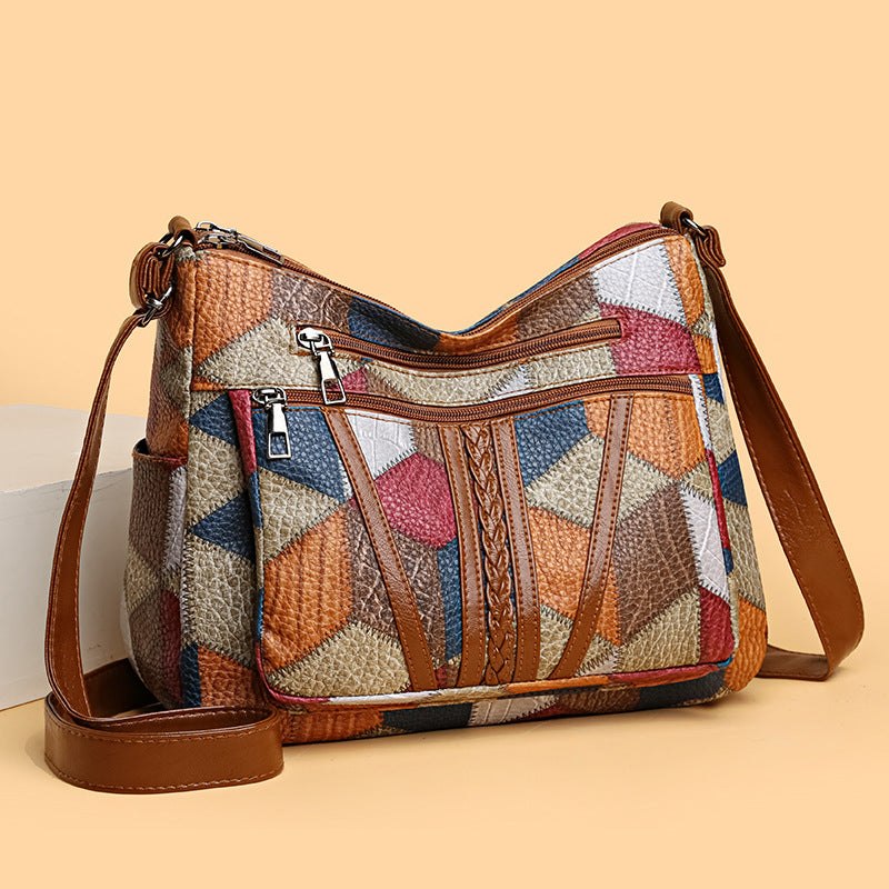 Luxury Large Capacity Retro Commuter Handbag
