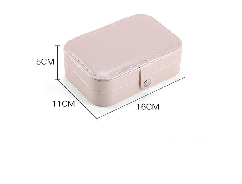 Portable PU Jewelry Storage Box