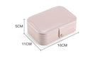 Portable PU Jewelry Storage Box