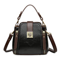 Retro Textured Crossbody Bag