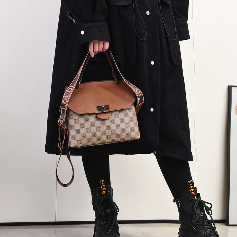 Color-Block Shoulder Bag