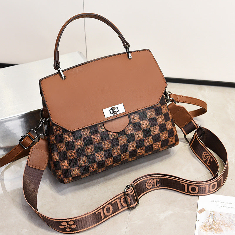 Color-Block Shoulder Bag