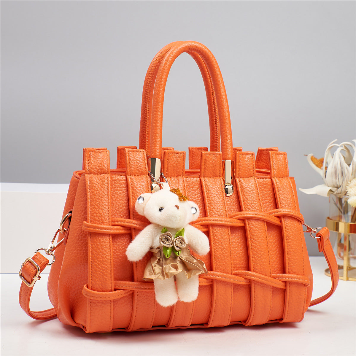 Anti-Scratch Hand-woven Handbag