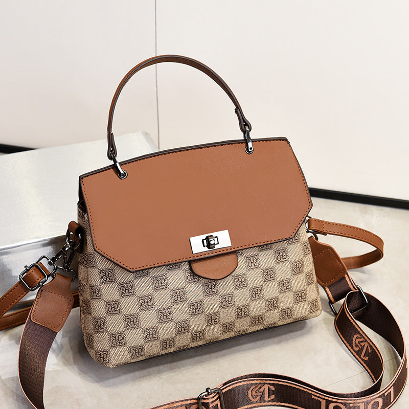 Color-Block Shoulder Bag