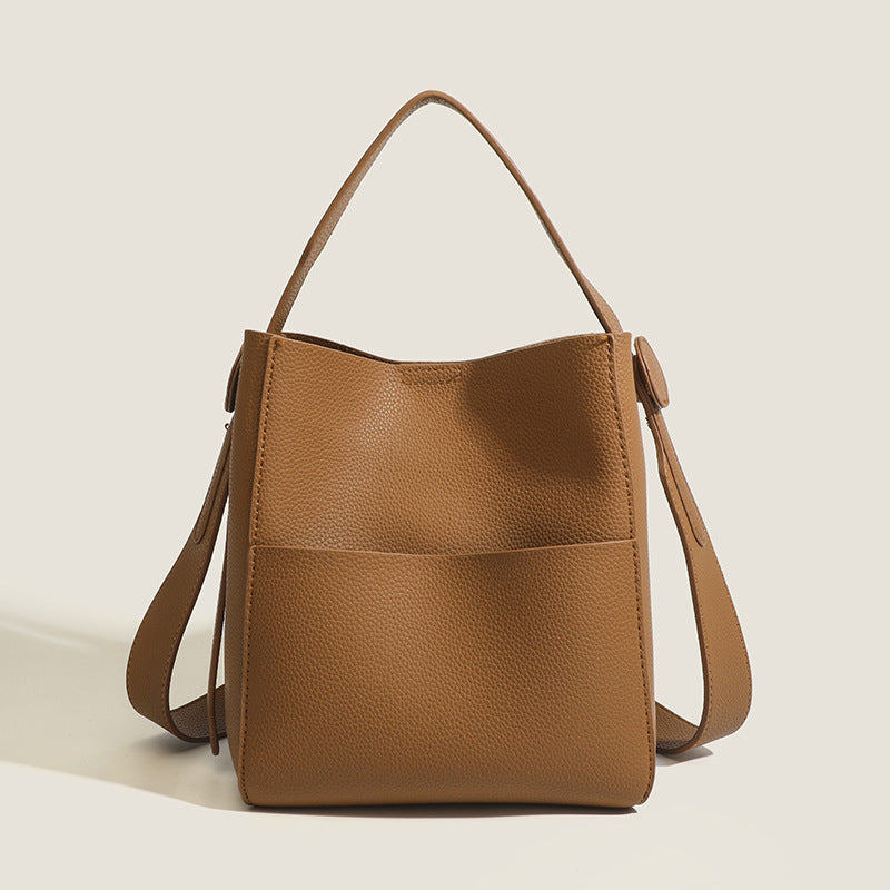 Minimal Bucket Crossbody Bag