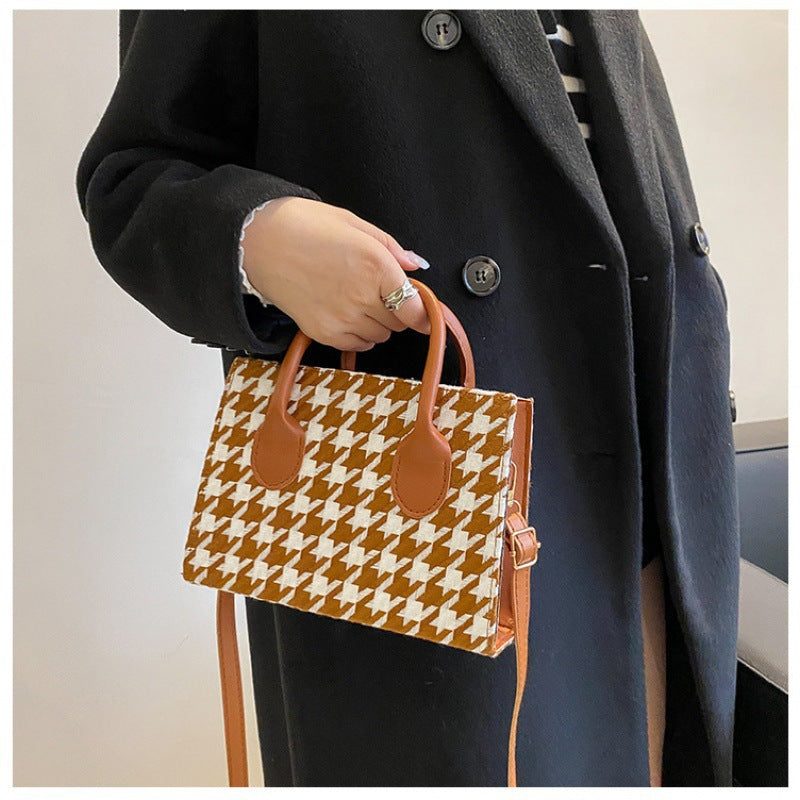 Plaid Small Crossbody Bag